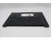 Lenovo 5M11S09919 C-Cover with keyboard, Nordic, Black, UK