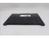 Lenovo 5M11S09927 C-Cover with keyboard, US English Euro, Black, US