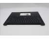 Lenovo 5M11S10016 C-Cover with keyboard, Slovenian, Black, Backlight, UK