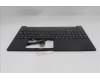 Lenovo 5M11S10098 C-Cover with keyboard, Danish, Black, UK