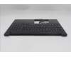 Lenovo 5M11S10098 C-Cover with keyboard, Danish, Black, UK