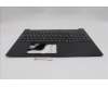 Lenovo 5M11S10099 C-Cover with keyboard, Spanish, Black, UK