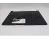 Lenovo 5M11S10114 C-Cover with keyboard, Norwegian, Black, UK