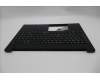 Lenovo 5M11S10117 C-Cover with keyboard, Russian, Black, US