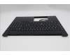 Lenovo 5M11S10126 C-Cover with keyboard, Nordic, Black, UK