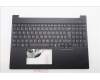Lenovo 5M11S10128 C-Cover with keyboard, Switzerland, Black, UK