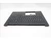 Lenovo 5M11S10133 C-Cover with keyboard, US English Euro, Black, US