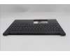 Lenovo 5M11S10134 C-Cover with keyboard, US English Euro, Black, US