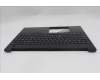 Lenovo 5M11S10157 C-Cover with keyboard, English, Black, Backlight, US