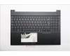 Lenovo 5M11S10174 C-Cover with keyboard, Spanish, Black, Backlight, UK