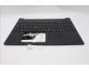Lenovo 5M11S10199 C-Cover with keyboard, Russian, Black, Backlight, US