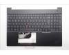 Lenovo 5M11S10221 C-Cover with keyboard, UK English, Black, Backlight, UK