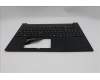 Lenovo 5M11S10278 C-Cover with keyboard, Belgian, Black, UK