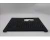 Lenovo 5M11S10309 C-Cover with keyboard, Switzerland, Black, UK
