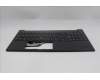 Lenovo 5M11S10346 C-Cover with keyboard, Arabic, Black, Backlight, US