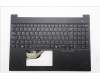 Lenovo 5M11S10360 C-Cover with keyboard, German, Black, Backlight, UK