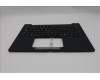 Lenovo 5M11S15581 C-Cover with keyboard, Danish, Black, Backlight, UK