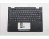 Lenovo 5M11S15861 C-Cover with keyboard, Arabic, Black, Backlight, US