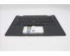 Lenovo 5M11S15953 C-Cover with keyboard, Portuguese, Black, Backlight, UK