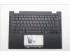 Lenovo 5M11S16075 C-Cover with keyboard, Icelandic, Black, Backlight, WWAN, UK