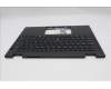 Lenovo 5M11S16075 C-Cover with keyboard, Icelandic, Black, Backlight, WWAN, UK