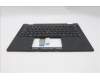 Lenovo 5M11S16101 C-Cover with keyboard, Portuguese, Black, Backlight, WWAN, UK