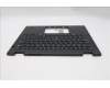 Lenovo 5M11S16101 C-Cover with keyboard, Portuguese, Black, Backlight, WWAN, UK