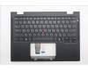Lenovo 5M11S16105 C-Cover with keyboard, Russian, Black, Backlight, WWAN, US