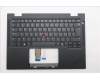 Lenovo 5M11S16117 C-Cover with keyboard, Swedish/Finnish, Black, Backlight, WWAN, UK