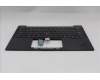 Lenovo 5M11S16159 C-Cover with keyboard, Arabic, Black, Backlight, US