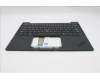Lenovo 5M11S16305 C-Cover with keyboard, Arabic, Black, Backlight, WWAN, US