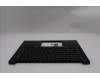 Lenovo 5M11S26752 C-Cover with keyboard, Belgian, Black, UK