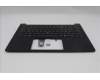 Lenovo 5M11S26757 C-Cover with keyboard, French, Black, US