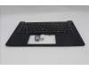 Lenovo 5M11S26767 C-Cover with keyboard, Italian, Black, UK