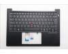 Lenovo 5M11S26769 C-Cover with keyboard, Norwegian, Black, UK