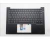 Lenovo 5M11S26872 C-Cover with keyboard, Portuguese, Black, Backlight, UK