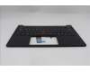 Lenovo 5M11S26906 C-Cover with keyboard, UK English, Black, Backlight, UK