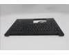 Lenovo 5M11S26986 C-Cover with keyboard, German, Black