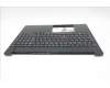 Lenovo 5M11S27014 C-Cover with keyboard, UK English, Black, UK