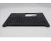 Lenovo 5M11S27052 C-Cover with keyboard, Danish, Black, Backlight, UK