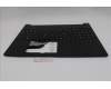 Lenovo 5M11S27087 C-Cover with keyboard, Czech Slovakian, Black, Backlight, UK