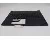Lenovo 5M11S27095 C-Cover with keyboard, Nordic, Black, Backlight, UK