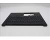 Lenovo 5M11S27106 C-Cover with keyboard, US English Euro, Black, Backlight, US