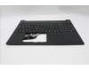 Lenovo 5M11S27110 C-Cover with keyboard, Icelandic, Black, Backlight, UK