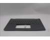 Lenovo 5M11S30337 C-Cover with keyboard, Czech Slovakian, Luna Grey, Backlight, No World Face Camera, Heat Staking, UK