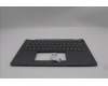 Lenovo 5M11S30379 C-Cover with keyboard, Spanish, Luna Grey, Backlight, No World Face Camera, Heat Staking, UK