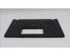 Lenovo 5M11S30575 C-Cover with keyboard, Hebrew, Black, Non-Backlight, Heat Staking, US