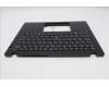 Lenovo 5M11S30593 C-Cover with keyboard, Ukraine, Black, Non-Backlight, Heat Staking, US