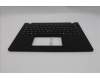 Lenovo 5M11S30633 C-Cover with keyboard, Belgian, Black, Non-Backlight, Heat Staking, UK