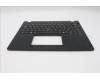 Lenovo 5M11S33640 C-Cover with keyboard, Italian, Black, Non-Backlight, Heat Staking, UK